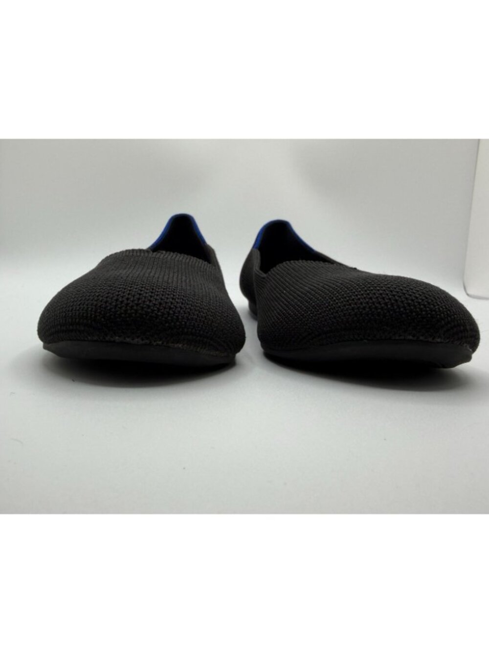 Rothy's The Flats Round Toe Ballet Flats Black Women Size 8.5 Slip On Comfort - Picture 6 of 15